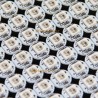 20Pcs WS2811 RGB LED Pixel PCB blanc