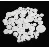 58pcs set d'engrenages en plastique