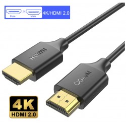 QGeeM Câble HDMI 2.0 1.8m