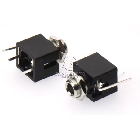 10Stk 3.5mm Mono Audio Jack Buchse für Printmontage