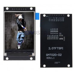2.0" TFT SPI Display Module ST7789V 240*320 Pixel