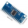 CD74HC4067 16-Channel Multiplexer Breakout Board Module