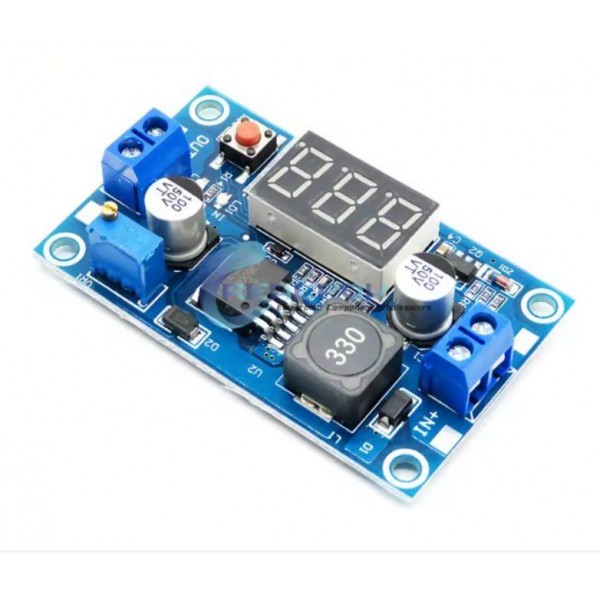 XL6009 Convertisseur de tension élévateur « Boost » 5-52 V avec affichage LED
