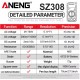 ANENG SZ308 Multimeter Ohmmeter Dioden- und Durchgangsprüfer