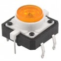 10Stk LED Tactile Switch Taster 12x12x7mm